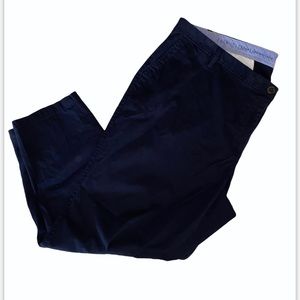 Talbots Girlfriend Chino Size 22W Petite Navy